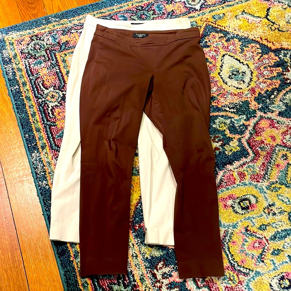 Bundle of Talbots petites classic side zip. Size 6P.
